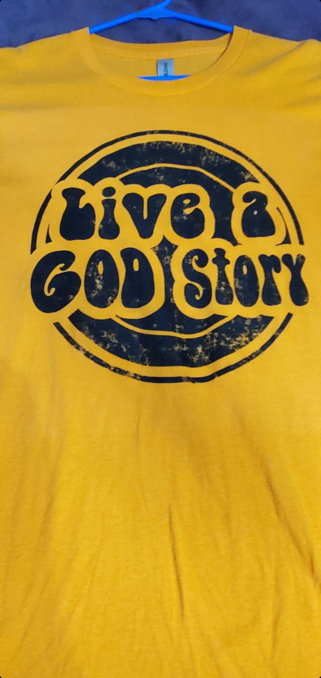 Live a God Story print