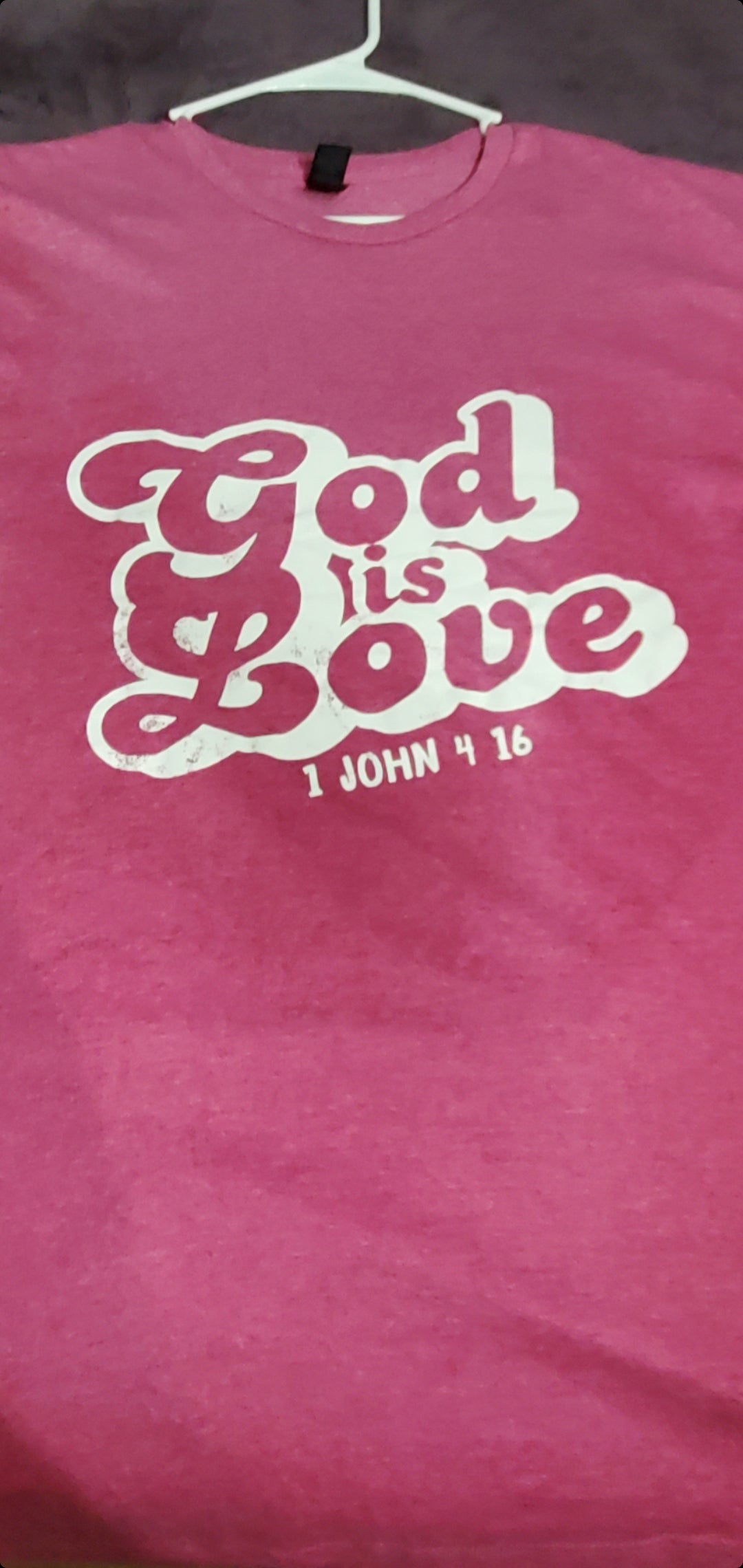 God is Love print